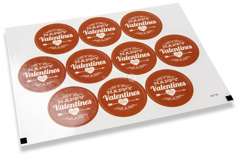 Sigilli per amore - happy valentines day marrone