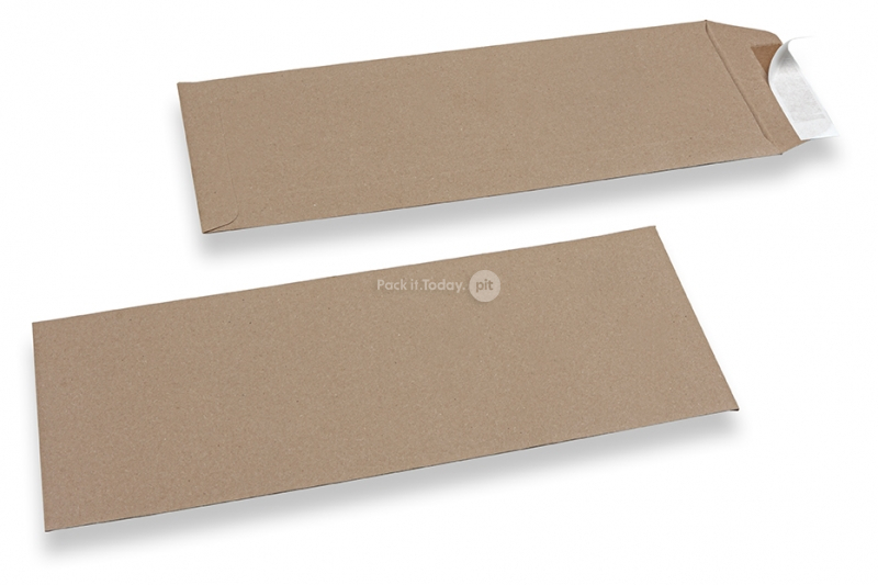 Busta uso legale, marrone - 125 x 324 mm