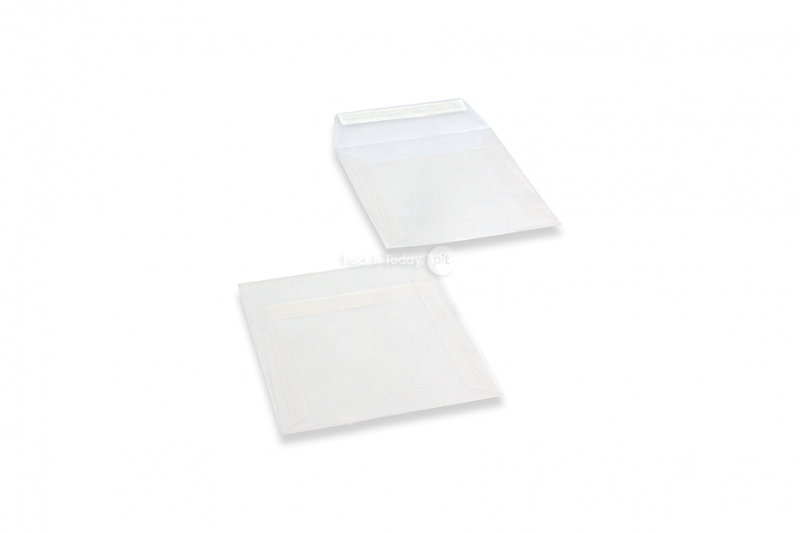 Buste trasparenti bianco - 160 x 160 mm