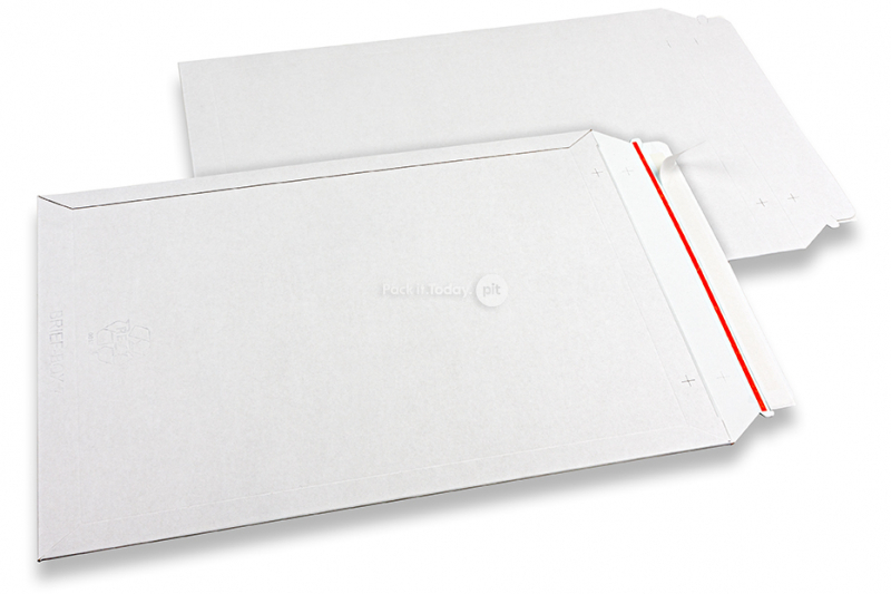 Buste in cartone - 320 x 455 mm con interno bianco