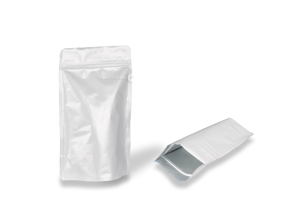 Sacchetti Doypack bianchi - 130 x 225 x 70 mm, 500 ml
