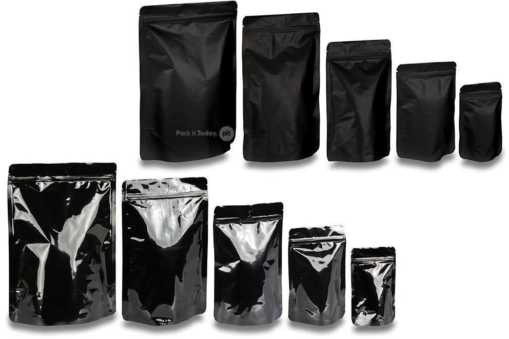 Sacchetti Doypack neri