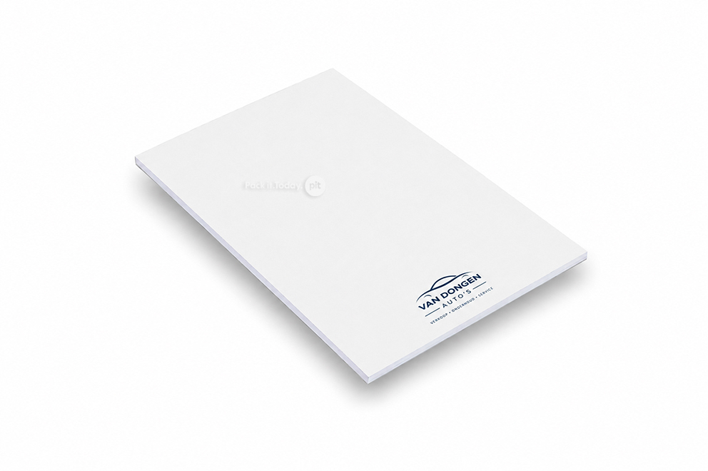 Block Notes personalizzati - 105 x 148 mm, senza copertina