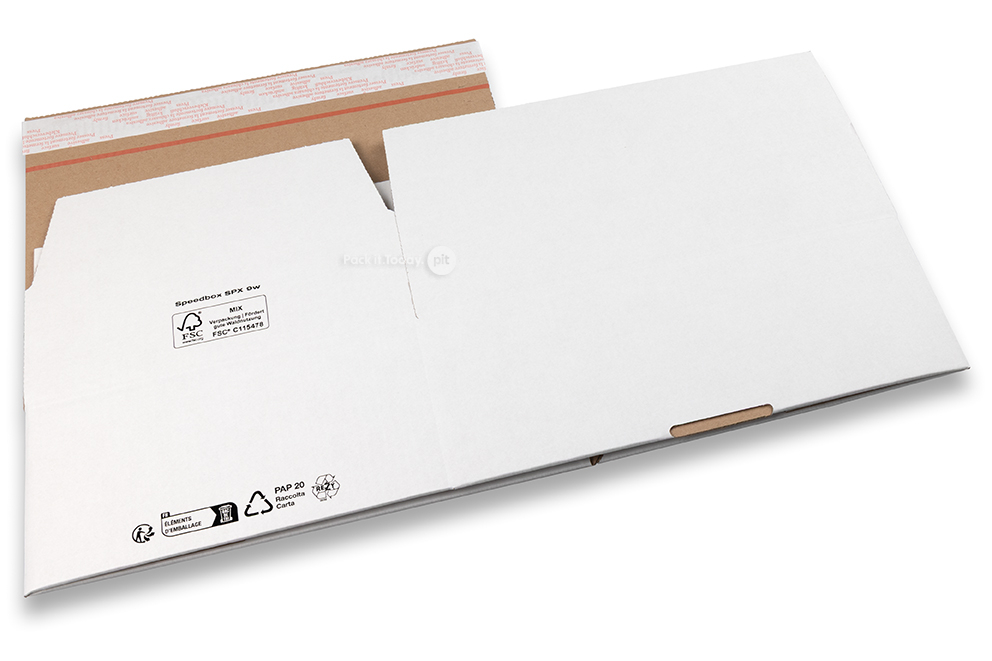 La scatola di cartone a montaggio rapido - bianco, 310 x 230 x 110 mm - SPX9