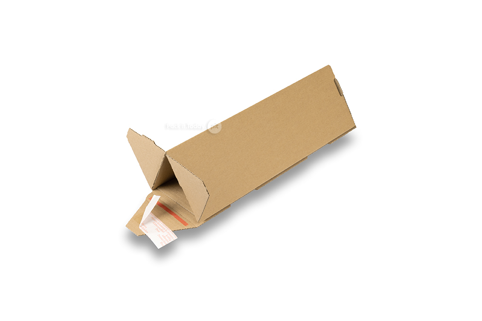 Scatole di cartone lunghe triangolari - 310 x 60 mm (L x ø)