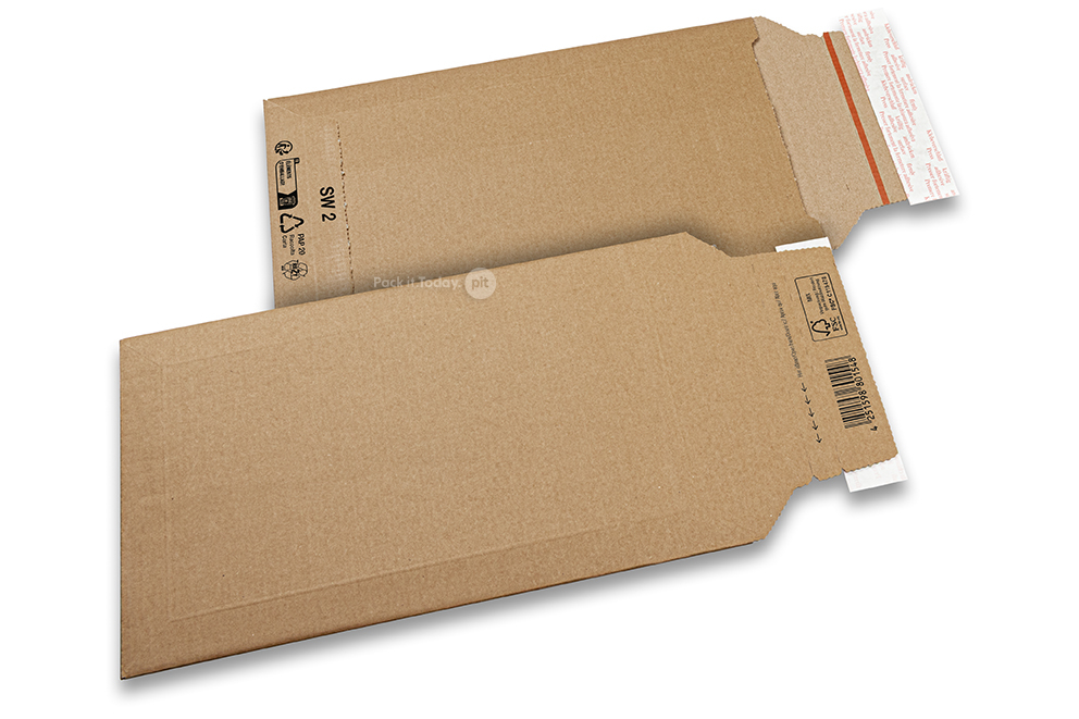 Buste di cartone ondulato - 190 x 310 mm, SW2