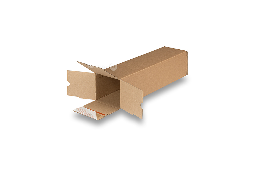 Scatole postali lunghe quadrate con lembo autoadesivo - 310 x 105 x 105 mm