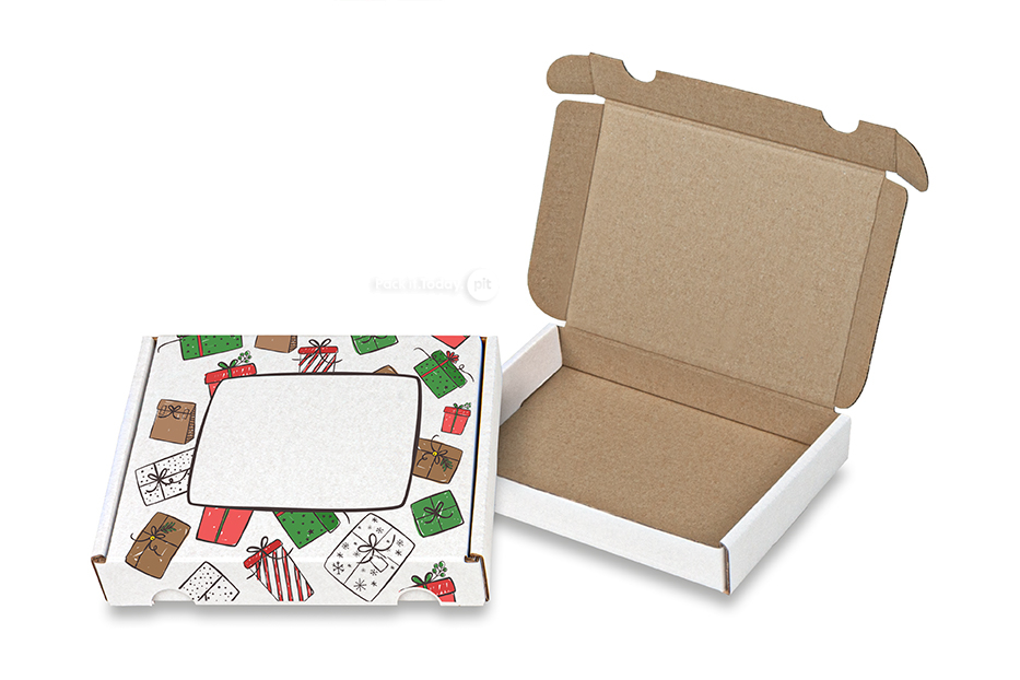 Scatole postali natalizie - Regali - 160 x 120 x 25 mm