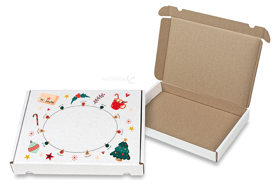 Scatole postali natalizie - Decorazioni natalizie - 230 x 160 x 26 mm