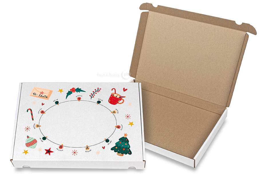 Scatole postali natalizie - Decorazioni natalizie - 310 x 220 x 26 mm